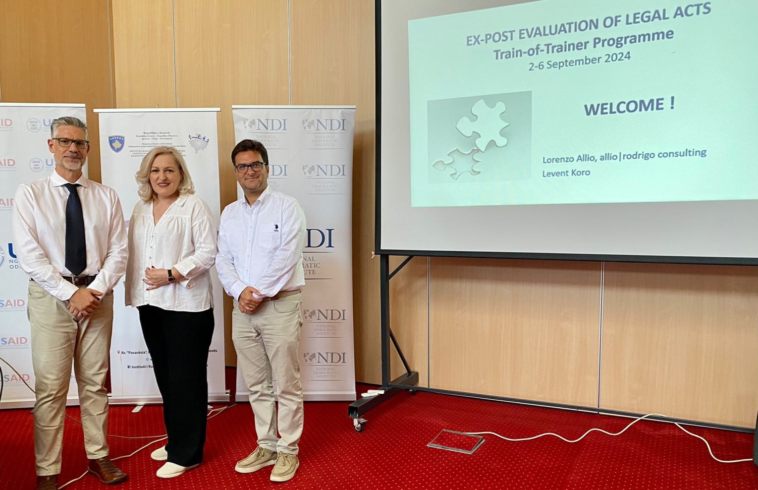 Trajnimi për Trajnerë në fushën e vlerësimit Ex-post të Akteve Juridike